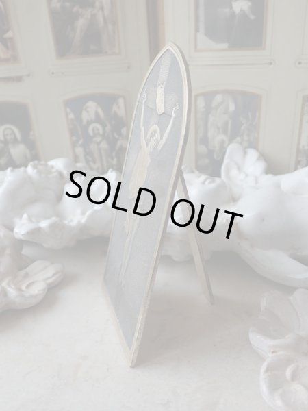 画像6: 【エングレーヴァーB.WICKER作】【LE CALVAIREゴルゴダの丘】【磔刑図オラトリー】フランス・アンティーク＆ヴィンテージ聖品 (6)