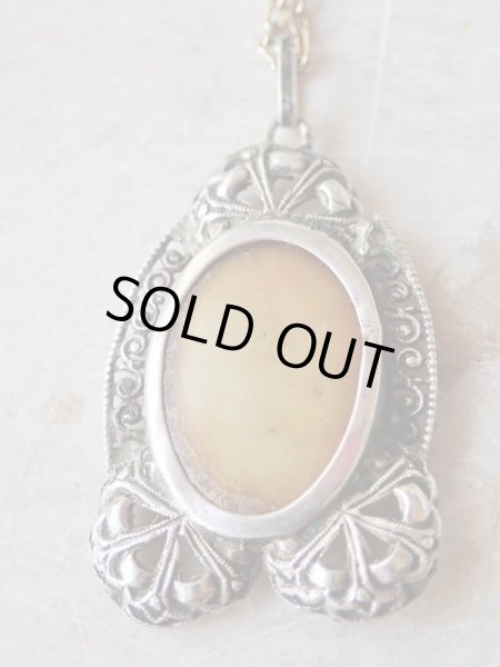 画像4: 【シルバー製】【透かし細工のミニフォトフレームペンダント】イタリア・アンティーク＆ヴィンテージ品 (4)