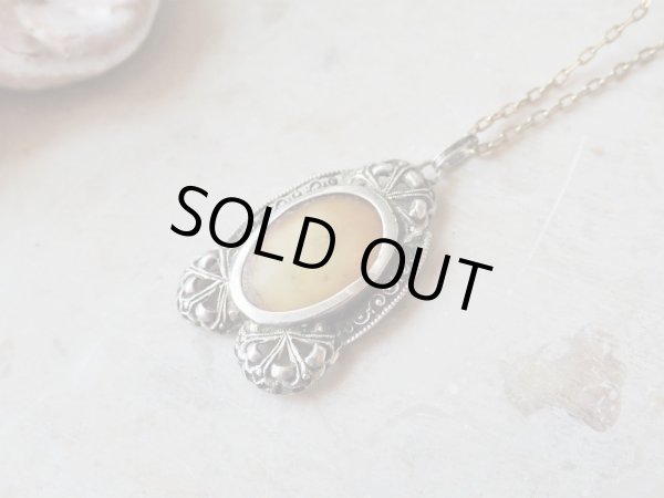 画像3: 【シルバー製】【透かし細工のミニフォトフレームペンダント】イタリア・アンティーク＆ヴィンテージ品 (3)