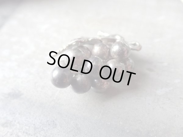 画像5: 【イタリア製ヴィンテージシルバー800ミニチュア葡萄B】【聖餐のシンボル】【粒が可動タイプ】イタリア・アンティーク＆ヴィンテージ品 (5)