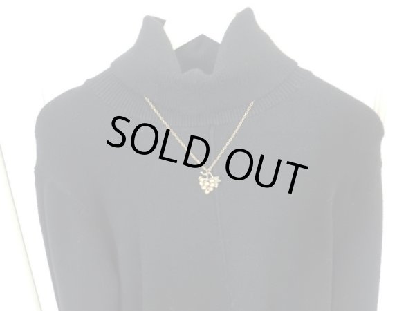 マルカンとチェーンをつけてネックレスとしての装着例