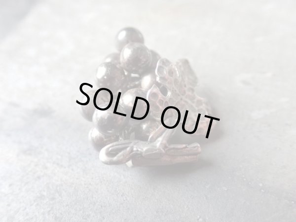 画像6: 【イタリア製ヴィンテージシルバー800ミニチュア葡萄B】【聖餐のシンボル】【粒が可動タイプ】イタリア・アンティーク＆ヴィンテージ品 (6)