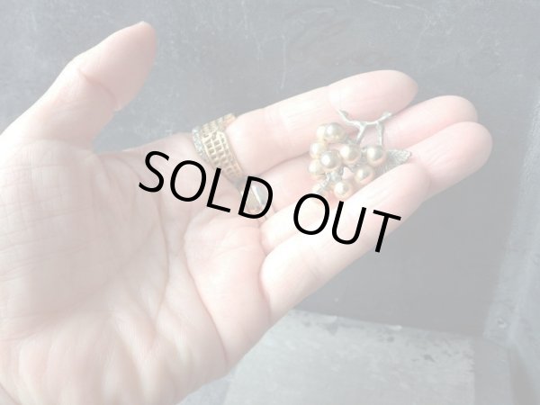 画像12: 【イタリア製ヴィンテージシルバー800ミニチュア葡萄A】【聖餐のシンボル】【シルバーギルド】【ヴェルメイユ】イタリア・アンティーク＆ヴィンテージ品 (12)