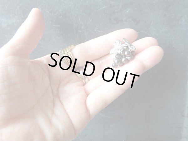 画像12: 【イタリア製ヴィンテージシルバー800ミニチュア葡萄B】【聖餐のシンボル】【粒が可動タイプ】イタリア・アンティーク＆ヴィンテージ品 (12)