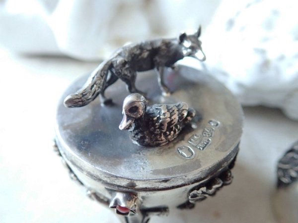 画像14: 【1878年帝政ロシアJソスンコウスキ作シルバー875製イースターエッグ】【店主私物コレクション放出】ロシア・アンティーク品 (14)