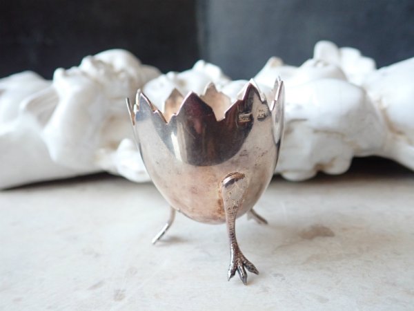 画像5: 【鶏脚とギザ殻エッグスタンド】【カリメロ】フランス・ヴィンテージ品 (5)