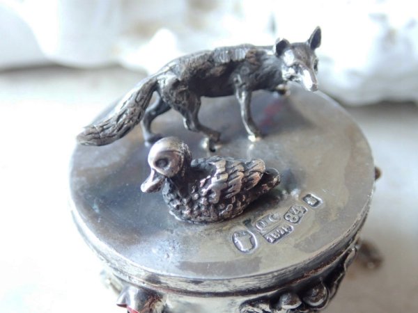 画像11: 【1878年帝政ロシアJソスンコウスキ作シルバー875製イースターエッグ】【店主私物コレクション放出】ロシア・アンティーク品 (11)