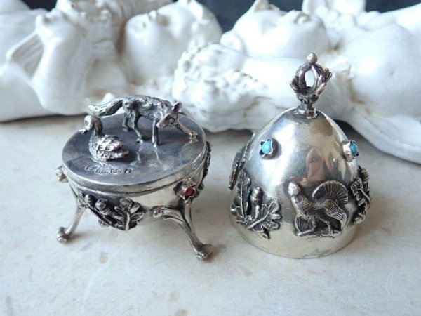 画像9: 【1878年帝政ロシアJソスンコウスキ作シルバー875製イースターエッグ】【店主私物コレクション放出】ロシア・アンティーク品 (9)