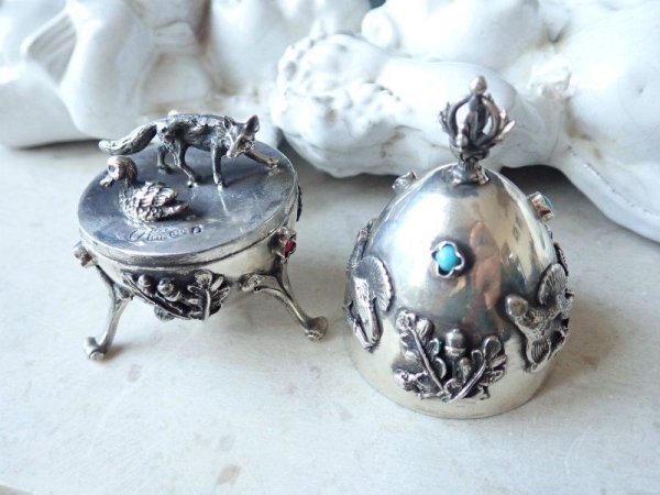 画像16: 【1878年帝政ロシアJソスンコウスキ作シルバー875製イースターエッグ】【店主私物コレクション放出】ロシア・アンティーク品 (16)