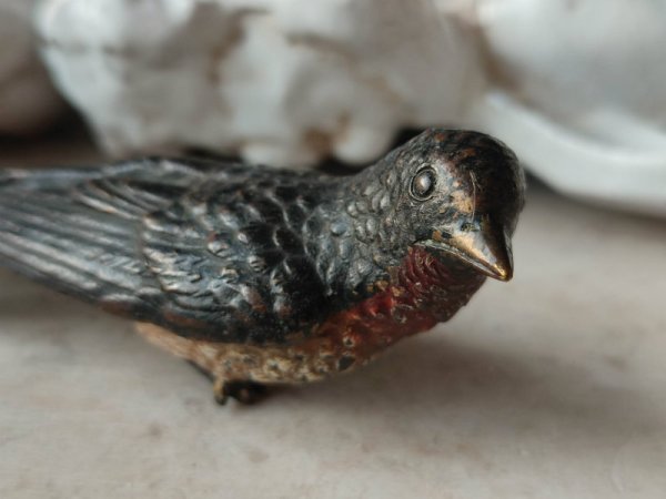 画像13: 【アンティークヴィエナブロンズ】【ツバメ】オーストリア・アンティーク＆ヴィンテージ品 (13)