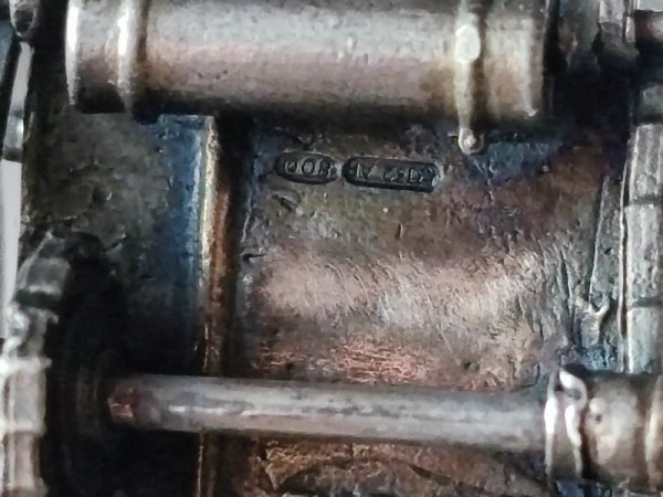 画像18: 【イタリア製ヴィンテージシルバー800ミニチュアクラシックカー】【FIAT 8HP】【1940〜50年代】イタリア・アンティーク＆ヴィンテージ品 (18)