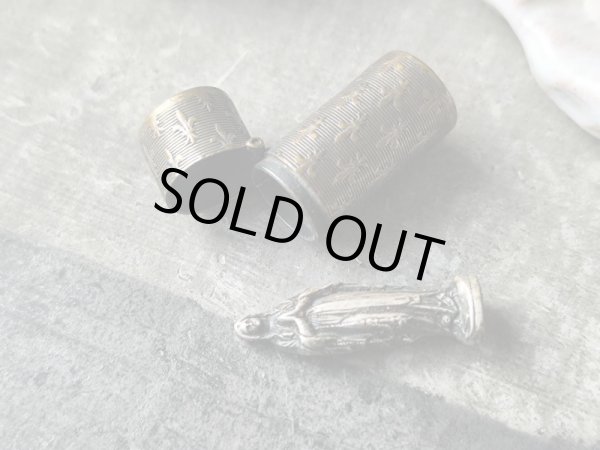 画像12: 【フルールドリス文様聖像入りケース】【ルルドの聖母】フランス・アンティーク＆ヴィンテージ聖品 (12)