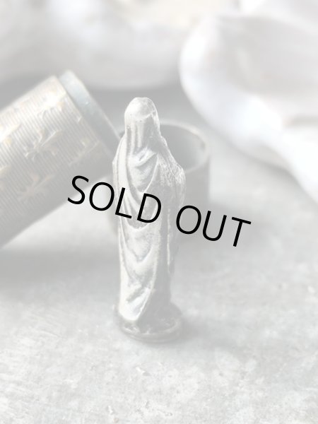 画像9: 【フルールドリス文様聖像入りケース】【ルルドの聖母】フランス・アンティーク＆ヴィンテージ聖品 (9)