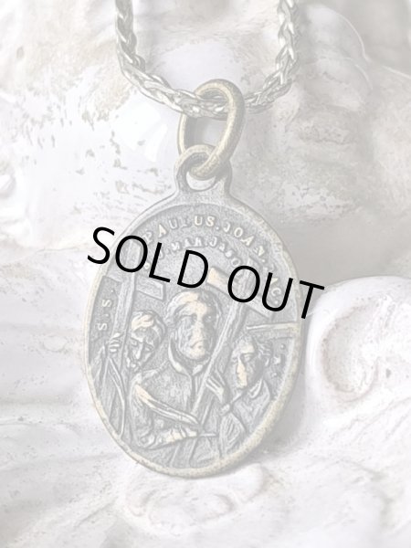 画像2: 【日本殉教者列聖記念】【イエズス会3名　聖パウロ三木、聖ヨハネ五島、聖ジャック喜斎】【ローマ教皇ピウス9世】イタリア・アンティーク＆ヴィンテージメダイ (2)