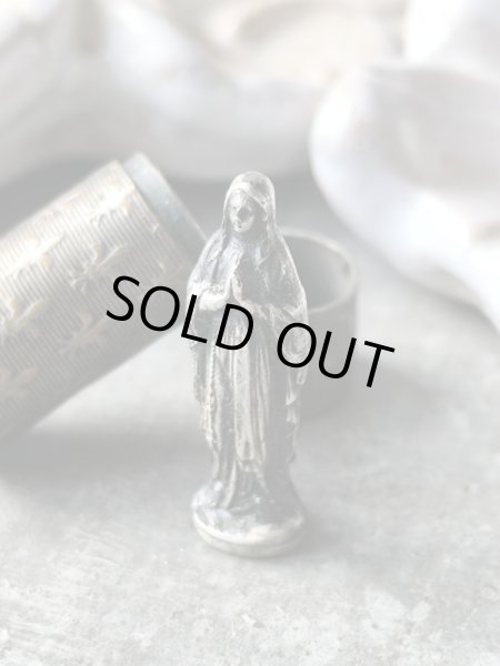 画像7: 【フルールドリス文様聖像入りケース】【ルルドの聖母】フランス・アンティーク＆ヴィンテージ聖品 (7)