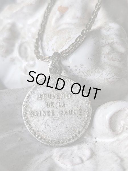 画像5: 【マグダラのマリア】【サントボーム巡礼祈念】【L.PENINペナン一族ジャン・バティスト・ポンセ作】フランス・アンティーク＆ヴィンテージメダイ (5)