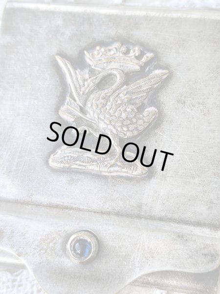 画像14: 【クロード・ド・フランス紋章矢の刺さった白鳥】【20世紀初頭マッチケース】フランス・アンティーク品 (14)