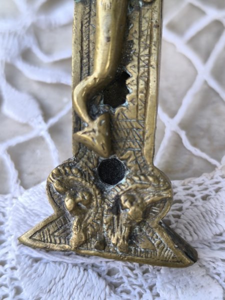 画像12: 【聖遺物入れ仕様キリスト磔刑十字架】【異形カラバカクロス】【片面キリスト片面聖母】スペイン・アンティーク＆ヴィンテージ聖品 (12)