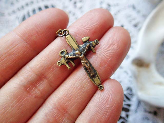 フランス アンティーク 十字架 クロス