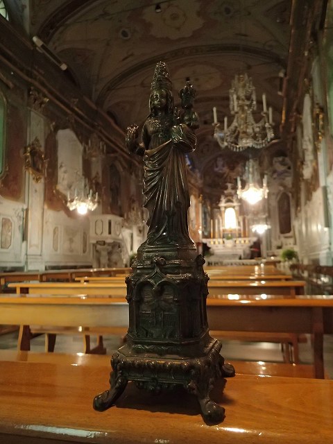 オロパの聖母（黒の聖母）土台つき大型聖像イタリア・アンティーク＆ヴィンテージ聖品 - アンティークと聖品と髑髏の店Labarum（ラバルム）